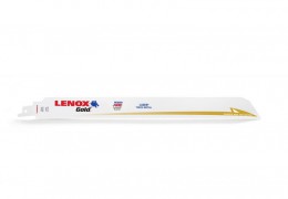 LENOX 12110GR Gold Extreme Reciprocating Saw Blades 300mm 10 TPI (Pack 5) £41.99